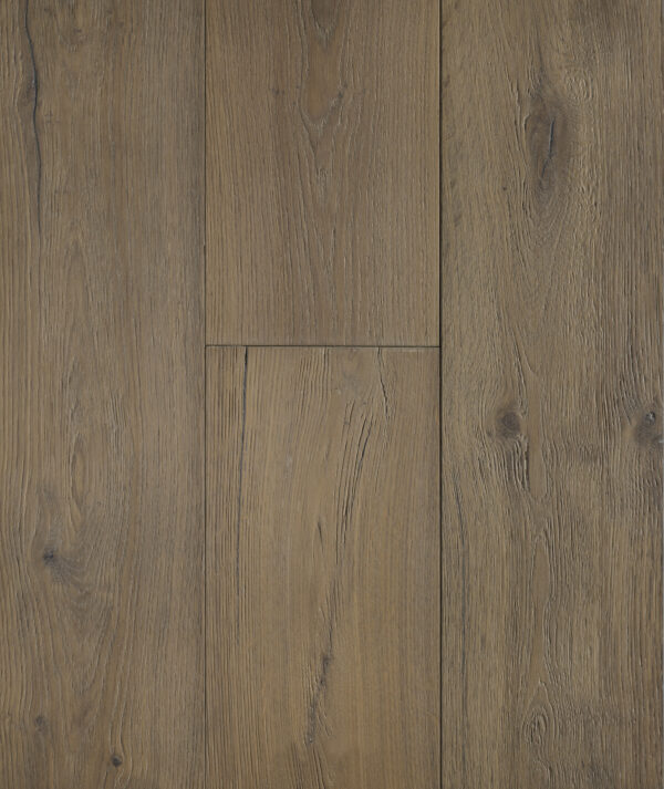 Perfect Play: Light Brown Gray Wire Brushed Oak Flooring by LIFECORE™