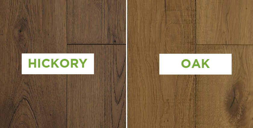 Hickory Vs Oak Flooring How Jeweled, What Is The Hardest Wood For Hardwood Floors